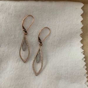 Simon G pave Diamond earrings